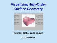 Visualizing High-Order Surface Geometry