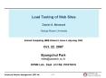 Load Testing of Web Sites Daniel A' Menasc George Mason University PowerPoint PPT Presentation