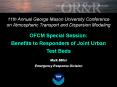 11th Annual George Mason University Conference on Atmospheric Transport and Dispersion Modeling PowerPoint PPT Presentation