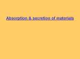 Absorption PowerPoint PPT Presentation