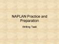 NAPLAN Practice and Preparation PowerPoint PPT Presentation