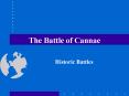 The Battle of Cannae PowerPoint PPT Presentation