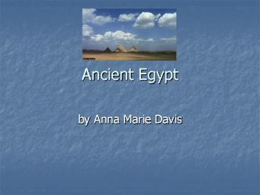 Ancient Egypt