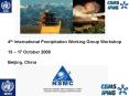 4th International Precipitation Working Group Workshop PowerPoint PPT Presentation