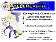 Keewaytinook Okimakanak