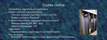 Course Outline