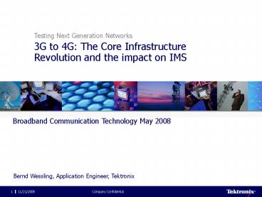 Tektronix LTE Solutions