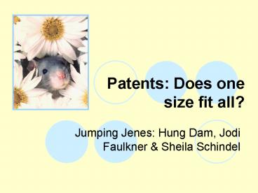 Jumping Jenes: Hung Dam, Jodi Faulkner