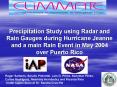 Precipitation Study using Radar and Rain Gauges during Hurricane Jeanne and a main Rain Event in May 2004 over Puerto Rico PowerPoint PPT Presentation