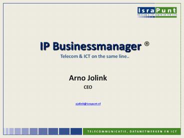 IP Businessmanager 