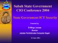 State Government ICT Security PowerPoint PPT Presentation