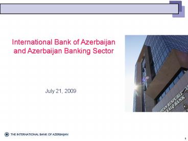 International Bank of Azerbaijan