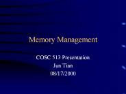 Memory Management