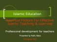 Islamic Education PowerPoint PPT Presentation