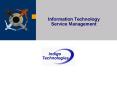 Information Technology Service Management PowerPoint PPT Presentation