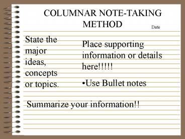 presentation player overlay