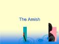 The Amish PowerPoint PPT Presentation