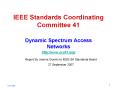 IEEE Standards Coordinating Committee 41 PowerPoint PPT Presentation