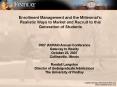 Enrollment Management and ECommunications Implications for Senior Admissions Professionals PowerPoint PPT Presentation
