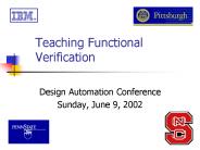 Teaching Functional Verification