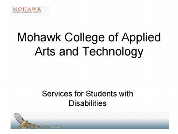 Mohawk College of Applied Arts and Technology