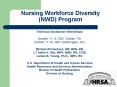 Nursing Workforce Diversity NWD Program PowerPoint PPT Presentation