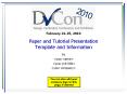 Paper and Tutorial Presentation Template and Information PowerPoint PPT Presentation