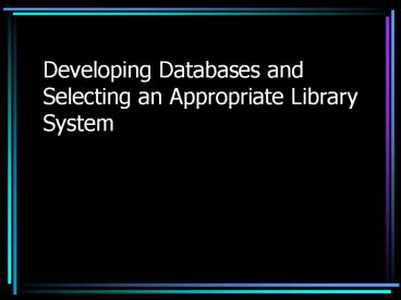 presentation player overlay