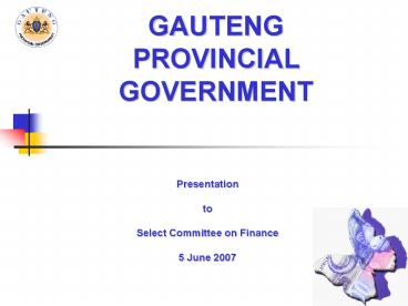 BUDGET LEKGOTLA RESOLUTIONS