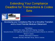 Extending Your Compliance Deadline for Transactions
