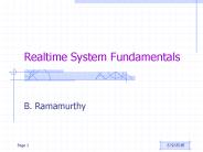 Realtime System Fundamentals