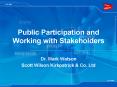 Public Participation and Working with Stakeholders PowerPoint PPT Presentation