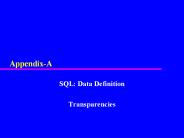 Appendix-A