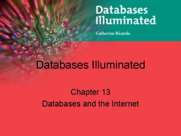 Databases Illuminated