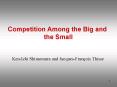 Competition Among the Big and PowerPoint PPT Presentation