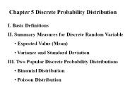 Chapter 5 Discrete Probability Distribution