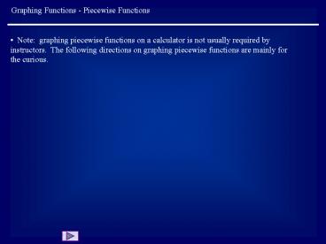 presentation player overlay