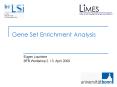 Gene Set Enrichment Analysis PowerPoint PPT Presentation