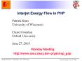 Interjet Energy Flow in PHP PowerPoint PPT Presentation