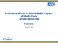 Development of Tools for Object Oriented Programs with Explicit State Emphasis Engineering Maxim Mazine March 31st, 2004 PowerPoint PPT Presentation