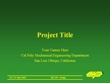 Project Title