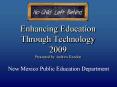 Enhancing Education Through Technology 2009 Presented by Andrew Rendon PowerPoint PPT Presentation
