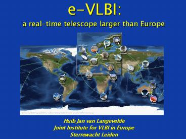 Huib Jan van Langevelde