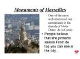 Monuments of Marseilles PowerPoint PPT Presentation