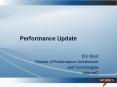 Performance Update PowerPoint PPT Presentation