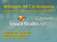 Microsoft 'NET in Academia Enabling students to realize their full potential Harishankar Vijayarajan PowerPoint PPT Presentation
