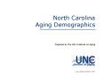 North Carolina Aging Demographics PowerPoint PPT Presentation