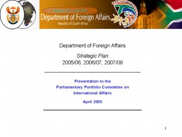 Department of Foreign Affairs