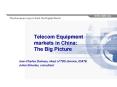 Telecom Equipment markets in China: The Big Picture PowerPoint PPT Presentation