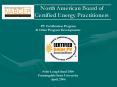 North American Board of Certified Energy Practitioners PowerPoint PPT Presentation
